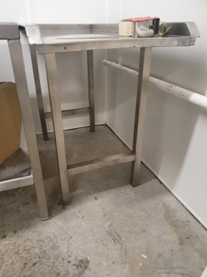Stainless Steel Table - 1200mm x 600mm x 860mm Tall - 2