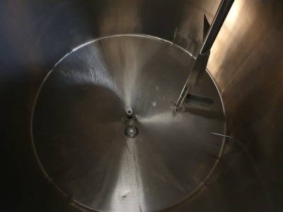 Stainless Steel 5000Ltr Vertical Cylindrical Agitated, Insulated and Jacketed Mix Tank - 3400mm x 2050mm Diameter - 3