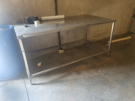 Stainless Steel Table - 1850mm x 920mm