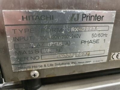 Hitachi Model PX-D260E Inkjet Coder - 2