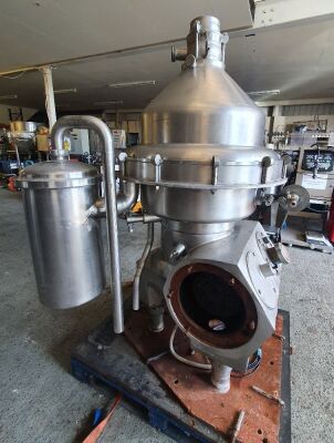 Alfa Laval type HMRPX314 HGV74C Separator complete with Base Plate, Controls, Tools, Bowl and Stack - 3