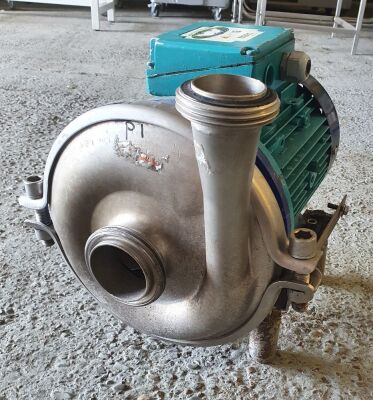 Alfa Laval type ALC2"-2.5" Centrifugal Pump with 4kW Motor