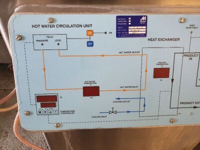 2013 Armfield Process UHT PLANT, Designed for HTST Pasteurisation & UHT (Aseptic) - 3