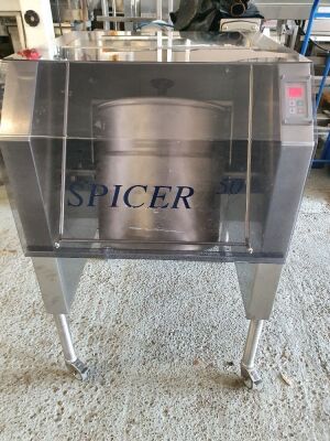 Spicer 50 Marinade Tumbler Max. Capacity 20-25kg - 9