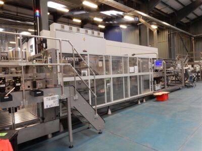 Complete 2017 non Returnable Glass Filling Line rated at 486000 BPH on 330ml - 26