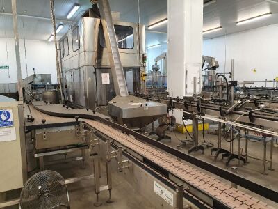 COMBINATION LOT - Complete Glass Carbonated Filling Line - 3