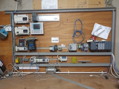 Electrical Component Test Bench Comprising - Allen Bradley, Siemens etc