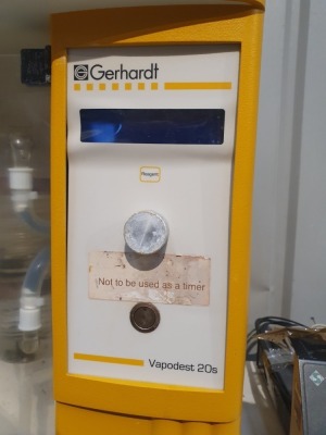 Gerhardt type Vapodest 20S Distillation System - 2
