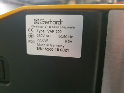 Gerhardt type VAP200 Distillation System - 4