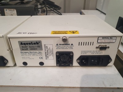 Aqua Lab type 3TE Water Activity Meter serial no- 100083 - 2