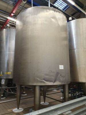 15,000 Litre Stainless Steel Holding Tank T3