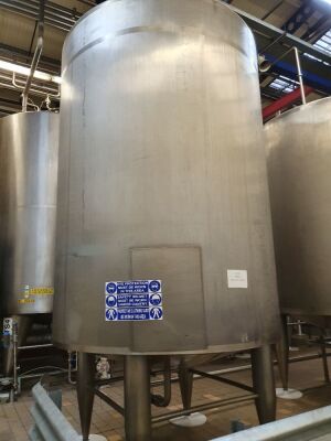 13,500 Litre Stainless Steel Insulated Tank T4