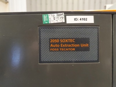 Foss Control Unit Soxtec 2050 Avanti Auto Extraction Unit Foss Tecator - Broken Glass Door - 2