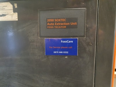 Foss Control Unit Soxtec 2050 Avanti Auto Extraction Unit Foss Tecator - Broken Glass Door - 2