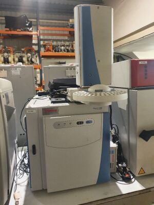 Thermo Scientific type Trace 1300 Gas Chromotograph serial no 712000507 with AI/AS 1310 Tower serial no 420126288-2
