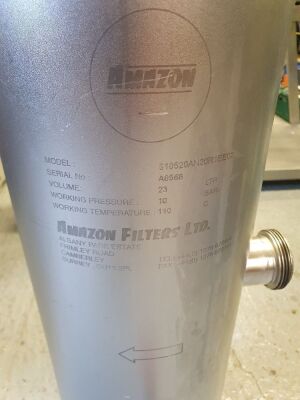 Amazon Stainless Steel Filter Housing Model 610520AN20R1EE02 - 2