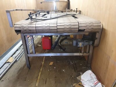 4 Lane Stainless Steel Accumulation Table - 2