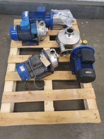 Pallet of Centrifugal Pumps