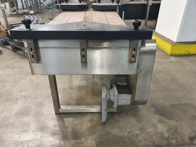 Hillsman Engineering Stainless Steel Accumulation Table (missing drive motor) - 3