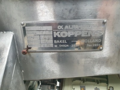Complete Battering Breading Line 200mm wide comprising Koppens ER200 Batterer & PR200 Breader & Fryer - 16