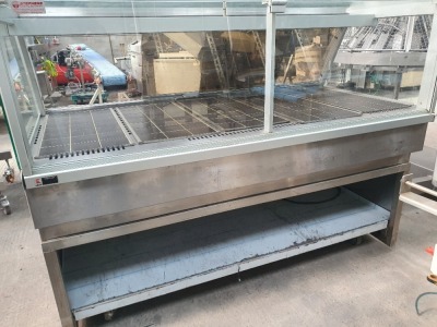 2016 Ubert Stainless Steel Chilled Display Unit on Stainless Steel Stand - 5