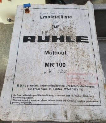 Ruhle MR900 Fresh Meat Dicer - 5