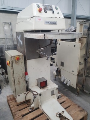 2005 Sacassiano Type SE Spiral Mixer 80 kg Capacity with 4 Removal Bowls