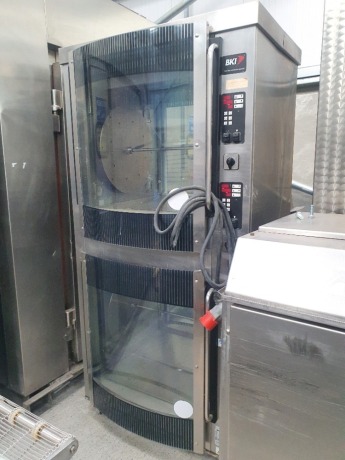 2005 BKI Twin Deck Chicken Rotisserie Oven Model VGUK-16