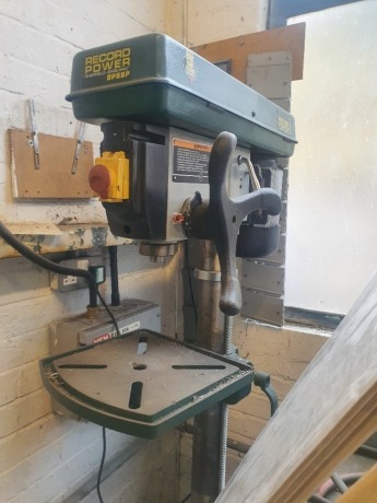 Record Power DP58P Pedestal Drill Single Phase