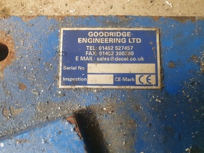 Goodridge Eng Manual Corner Crimper - 3