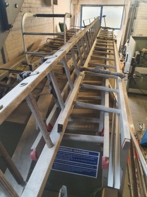 6 off various aluminium ladders - 2