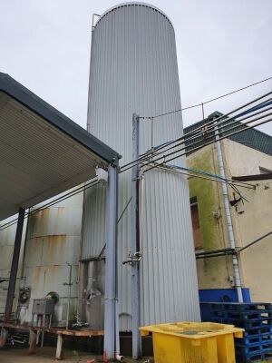 Ballie Engineering 30,000 Gallon Stainless Steel Insulated and Agitated Silo - 2