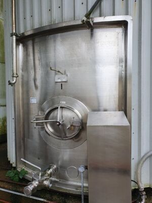 Ballie Engineering 30,000 Gallon Stainless Steel Insulated and Agitated Silo - 3