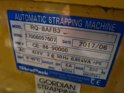 2017 RQ-8A Fully automatic case strapper - 4