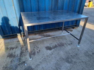 Stainless Steel Preparation Table