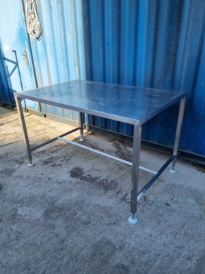 Stainless Steel Preparation Table - 2