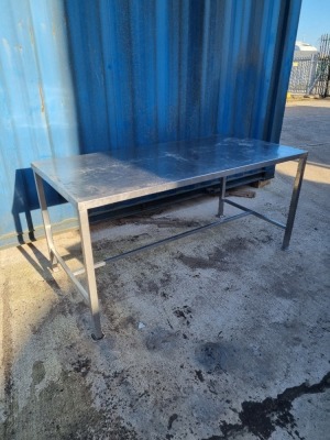 Stainless Steel Preparation Table