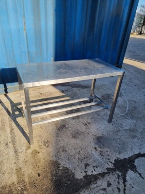 Stainless Steel Preparation Table