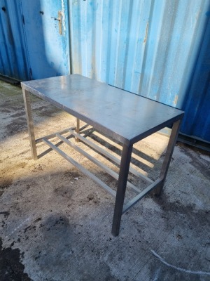 Stainless Steel Preparation Table - 2