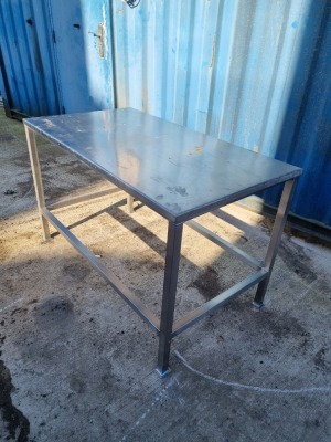 Stainless Steel Preparation Table - 2