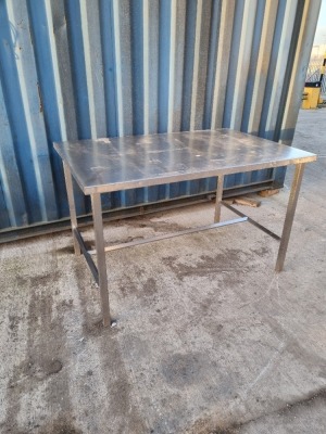 Stainless Steel Preparation Table