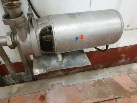 APV 1 1/2-2-7 Puma Pump 5.25" Impellor, 1.1kw motor S/N A17155MT