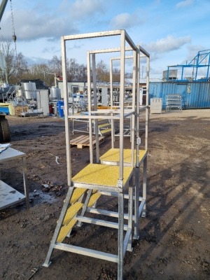 2 off 4 Step Gantry Platforms - 2