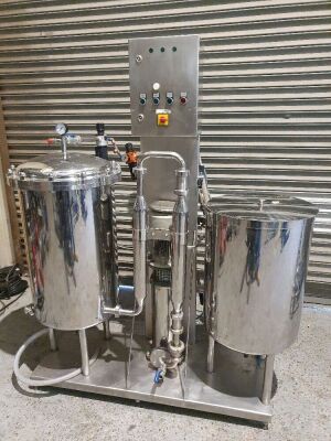 Twin Tank Skid Mounted Carbonator