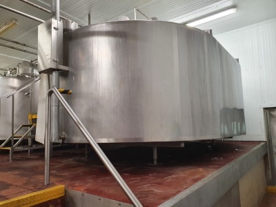 18,000 Litre Stainless Steel Cheese Vat Enclosed with Cutters & Stirrers Dimension 4800 mm x 3200 mm x 2700 mm High - 7