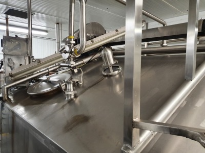18,000 Litre Stainless Steel Cheese Vat Enclosed with Cutters & Stirrers Dimension 4800 mm x 3200 mm x 2700 mm High - 3