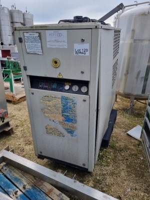 2006 MTA type TAE EVO 020 Serial Number 2200085628 R407C Refrigerant Package Chiller - 2