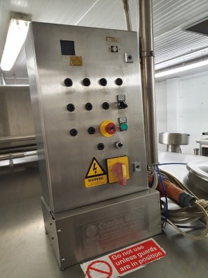 18,000 Litre Stainless Steel Cheese Vat Enclosed with Cutters & Stirrers Dimension 4800 mm x 3200 mm x 2700 mm High - 5