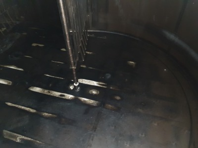18,000 Litre Stainless Steel Cheese Vat Enclosed with Cutters & Stirrers Dimension 4800 mm x 3200 mm x 2700 mm High - 7
