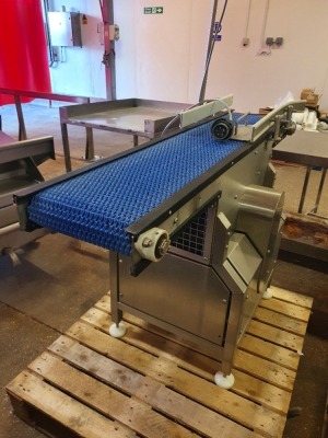 Stainless Steel Conveyor - Belt Width 280mm - 2